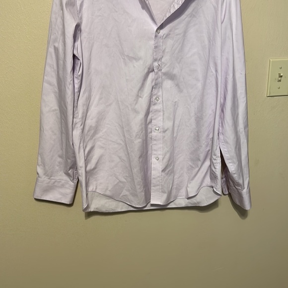 J Crew Bowery wrinkle free slim fit dress shirt Size Large‎ - Picture 3 of 8